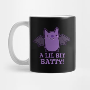 A Little Batty Cute Baby Bat Pun Mug